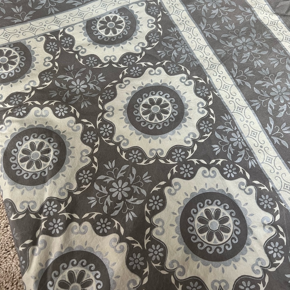 Hand painted Duvet Cover & Shams